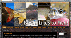 Desktop Screenshot of bryanlikestofish.com